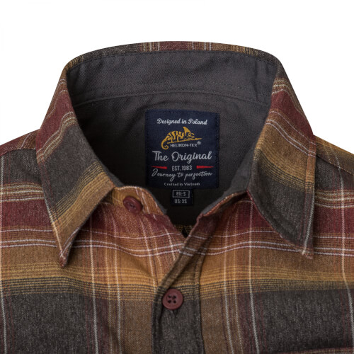 Helikon-Tex GreyMan Shirt - Blue Stonework Plaid