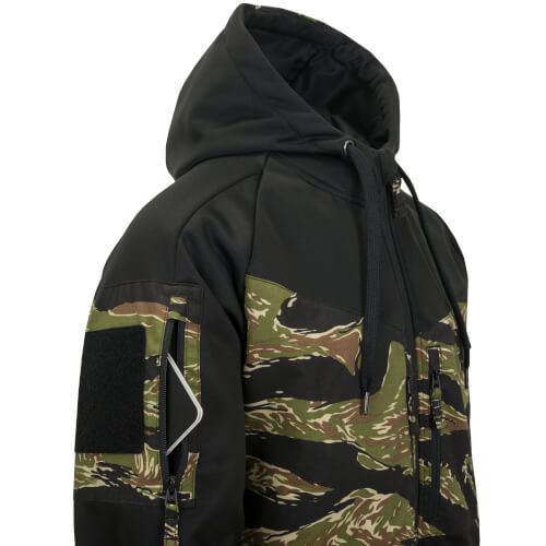 Helikon-Tex ROGUE Hoodie (FullZip) Black / Multicam Black