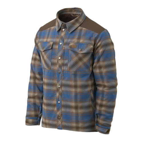 Helikon-Tex Winter Warden Shirt - Forest Blue Plaid
